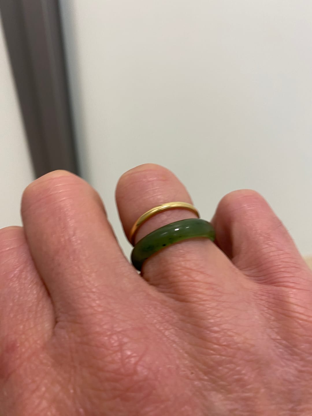 Customer photo review of Greenstone Ring
