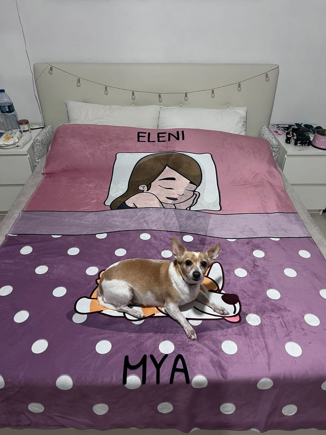 Customer photo review of Tempo di coccole con gli animali domestici (Singolo) - Plaid personalizzato