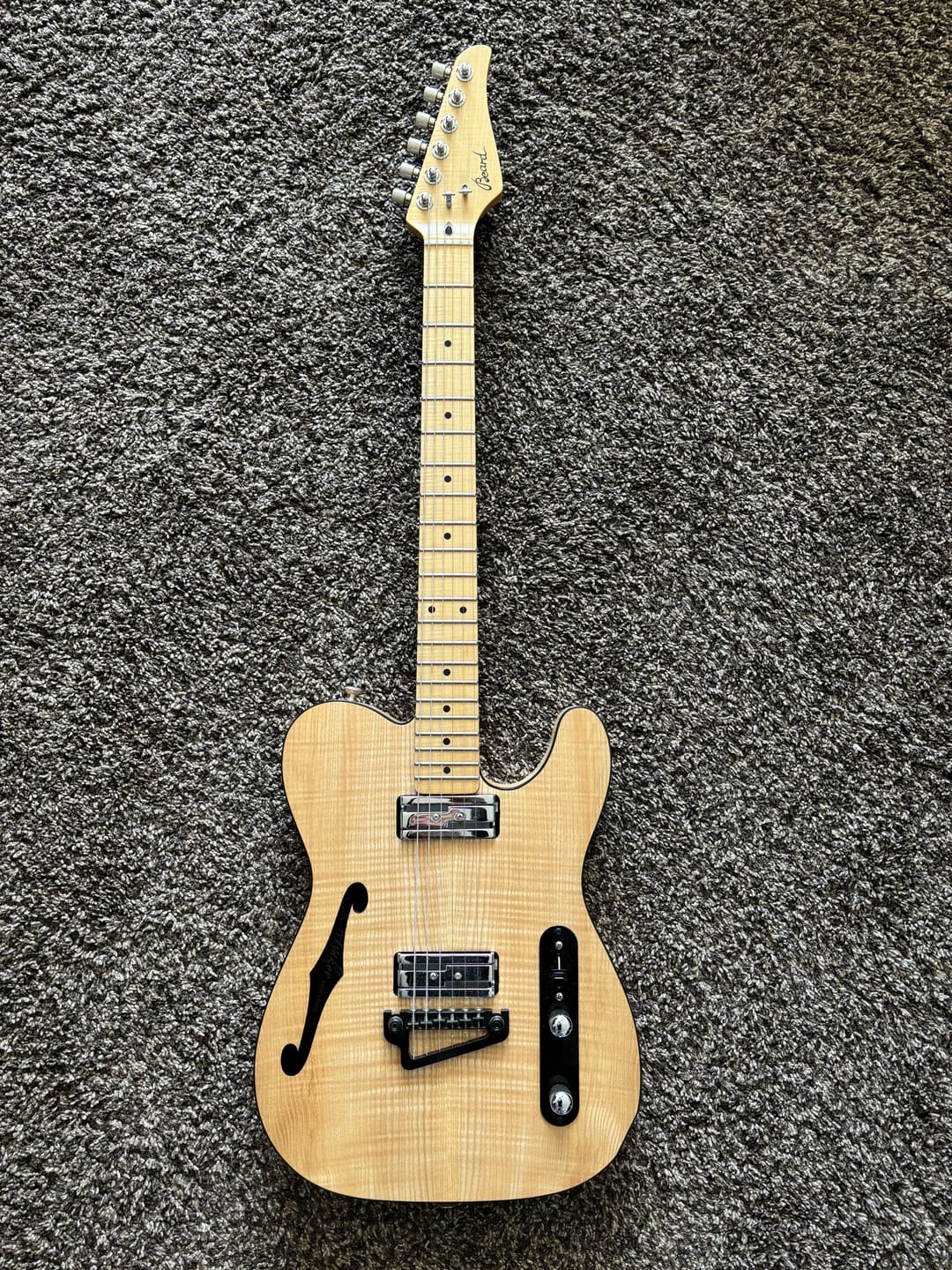Customer photo review of BabyGrand Guitar Bridge