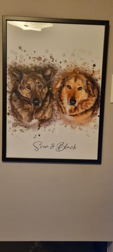 Customer photo review of Μπρελόκ με το Δικό σας Κατοικίδιο