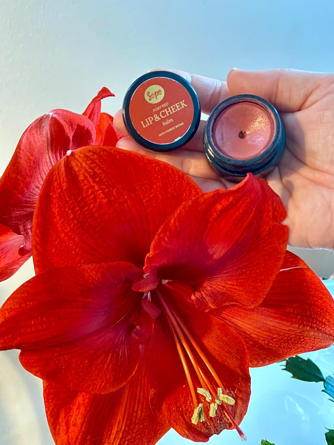 Customer photo review of Huuli- ja Poskipuna Metsäbiomilla
