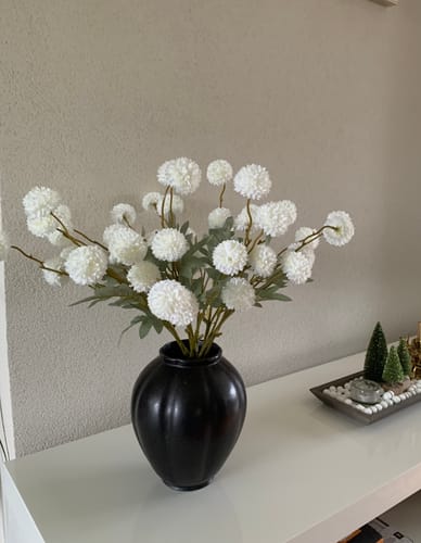 Fotorecensie van een klant over Zijden Kiku Bloemen - Wit