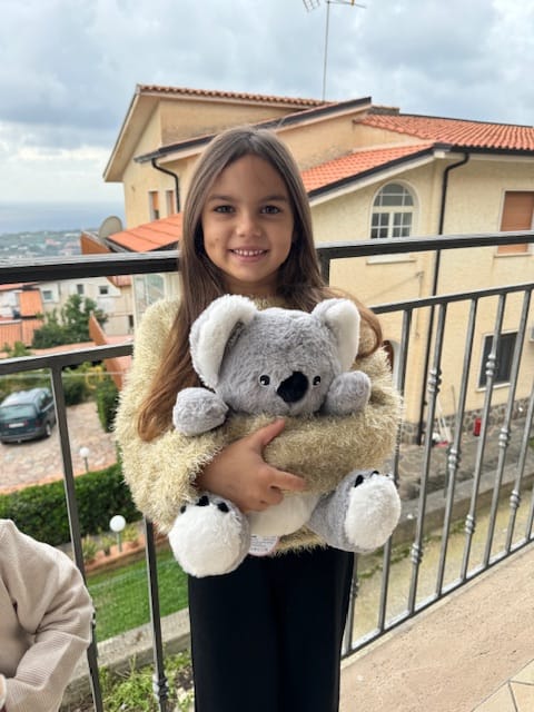 Customer photo review of Ensemble de jouets en peluche pour bébé, première famille d'animaux