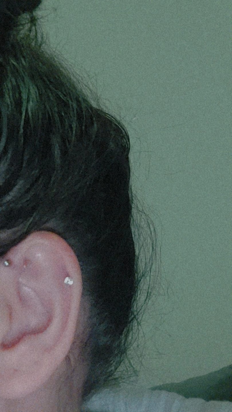 Customer photo review of Britney Piercing | Titan