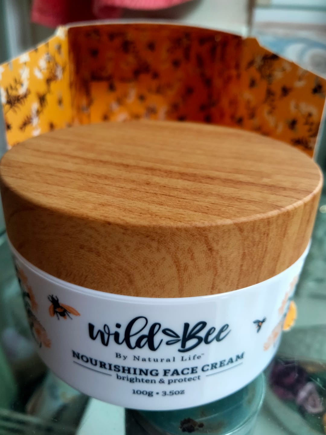 Customer photo review of Wild Bee Nourishing Face Cream - 20% Off