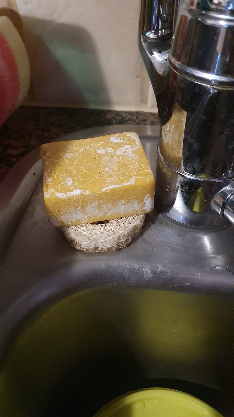 Customer photo review of Sopo Luffa Saippua-alusta