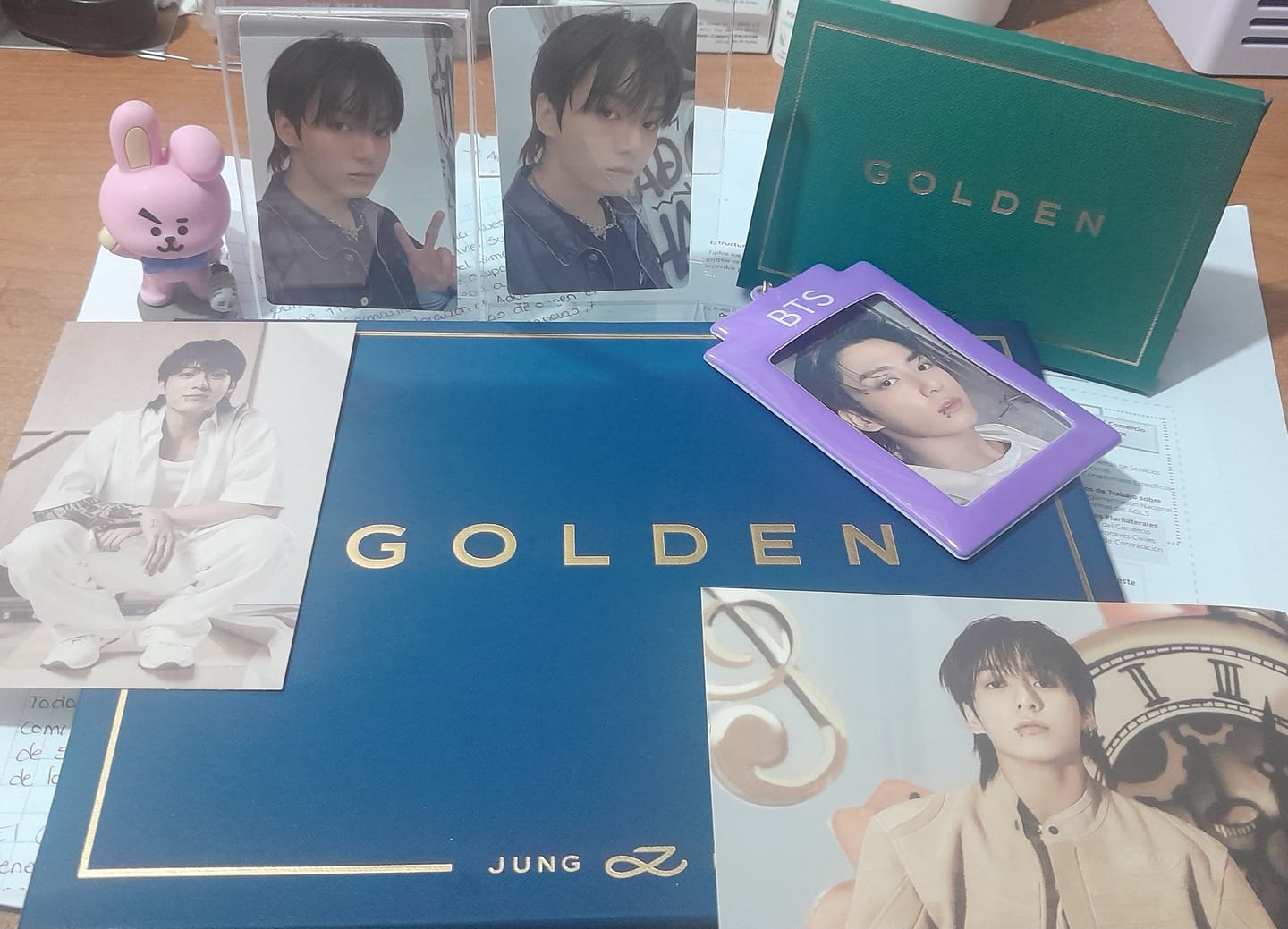Customer photo review of BTS JUNGKOOK - GOLDEN 1ST SOLO ALBUM WEVERSE ALBUMS VER. NO P.O.B VER.