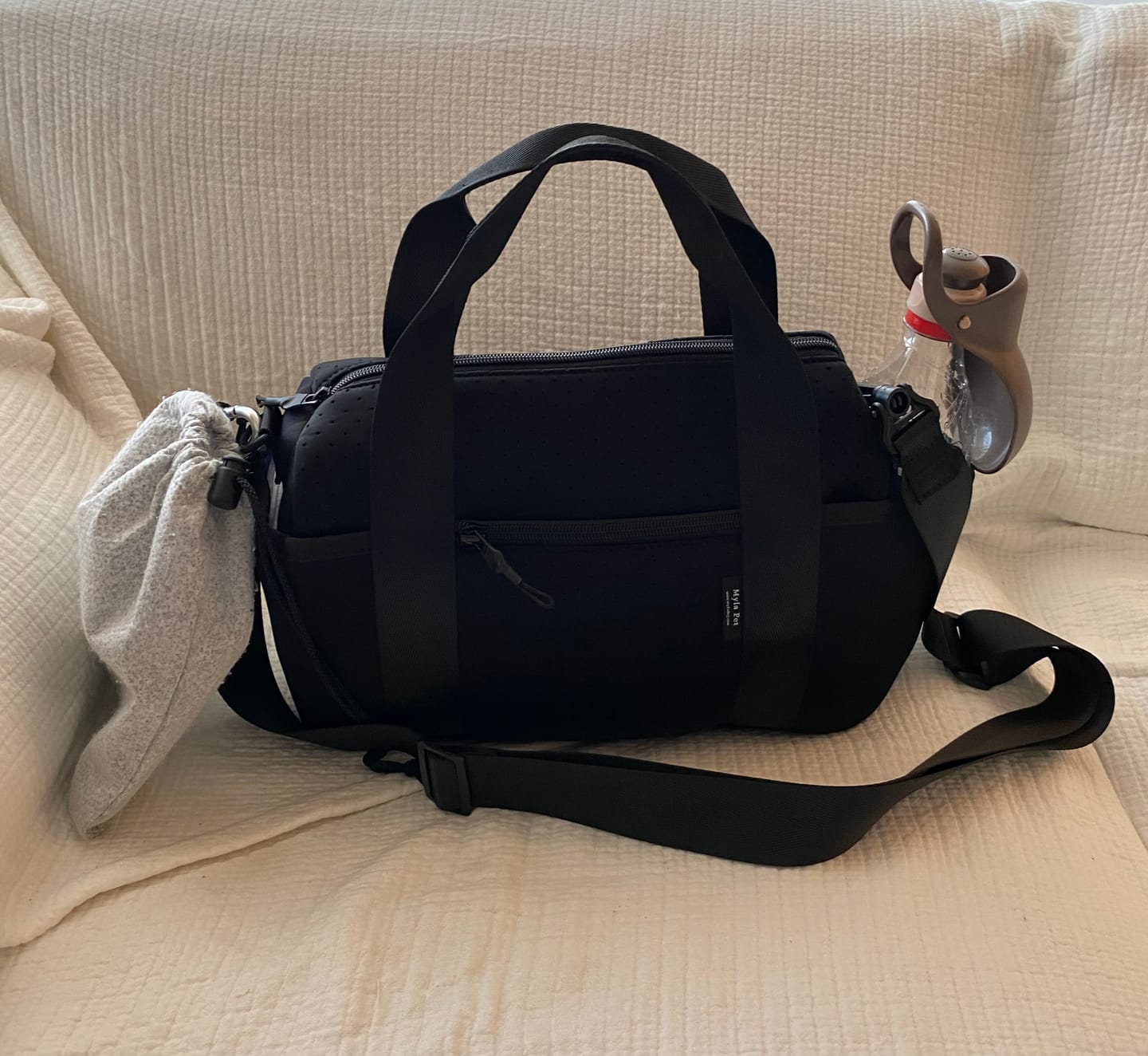 Customer photo review of マイラ 犬のお散歩バッグ