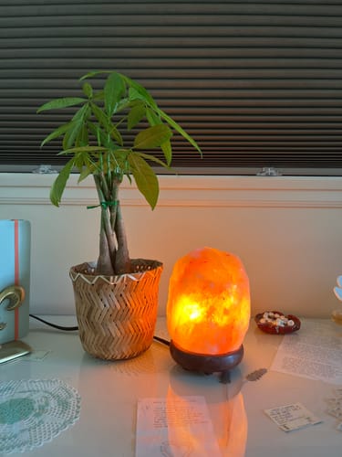 Customer photo review of Original Himalayan Salt Lamp (Medium)
