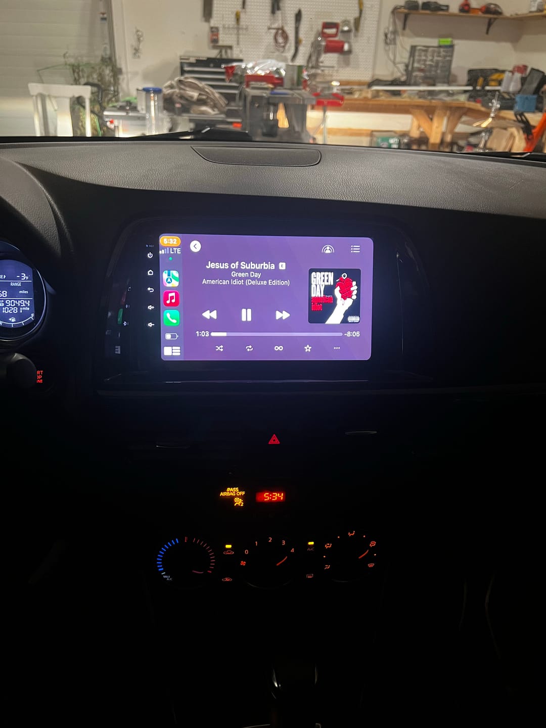 Customer photo review of 9" Mazda CX-5 12'- 17' Head Unit Upgrade Kit (CarPlay)