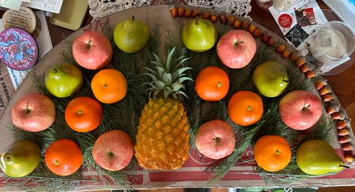 Customer photo review of Bulk Artificial Fruit Apple Realistic Decoration Fruit Wholesale