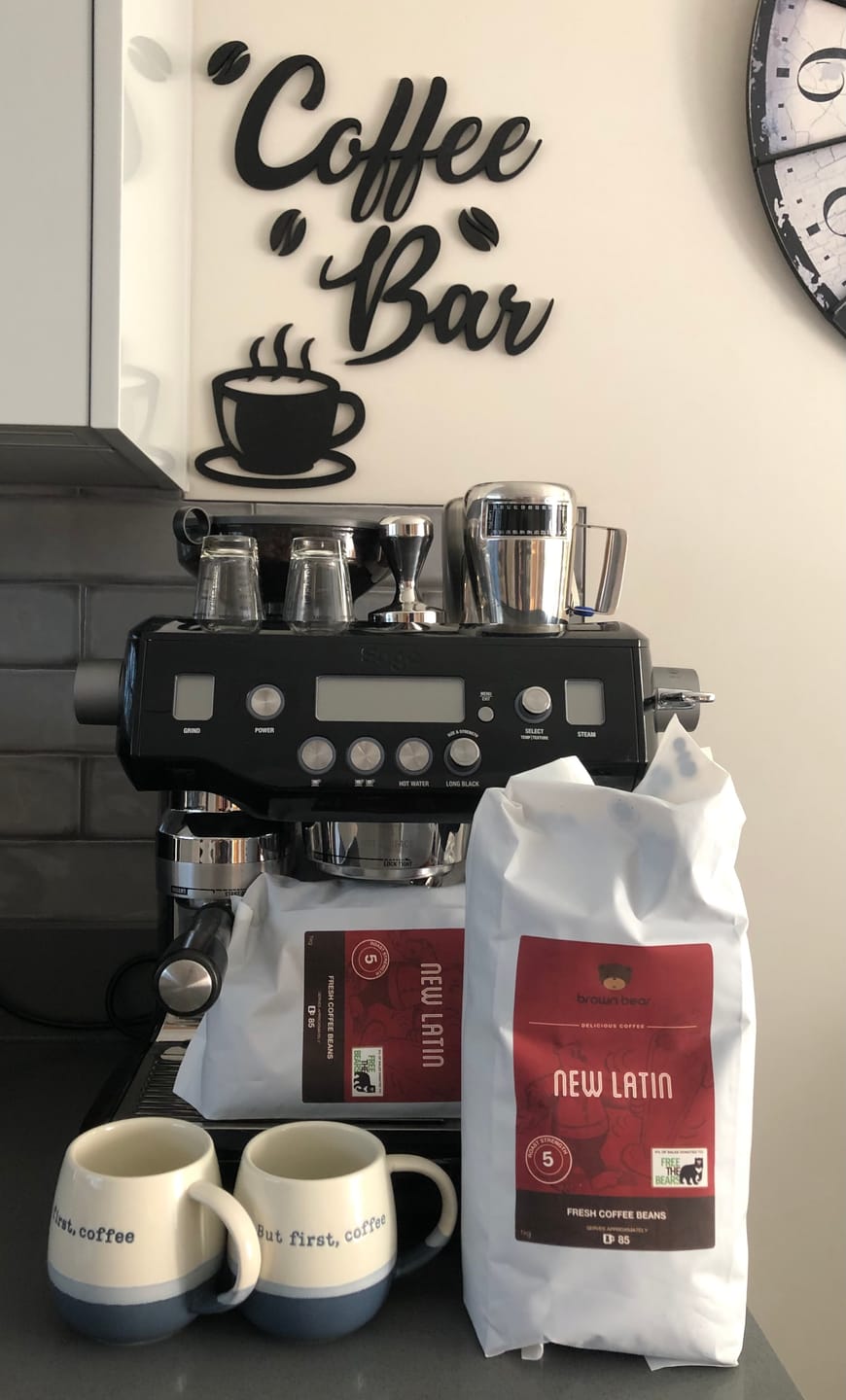Customer photo review of Strong Dark Roast Coffee - New Latin - Strength 5