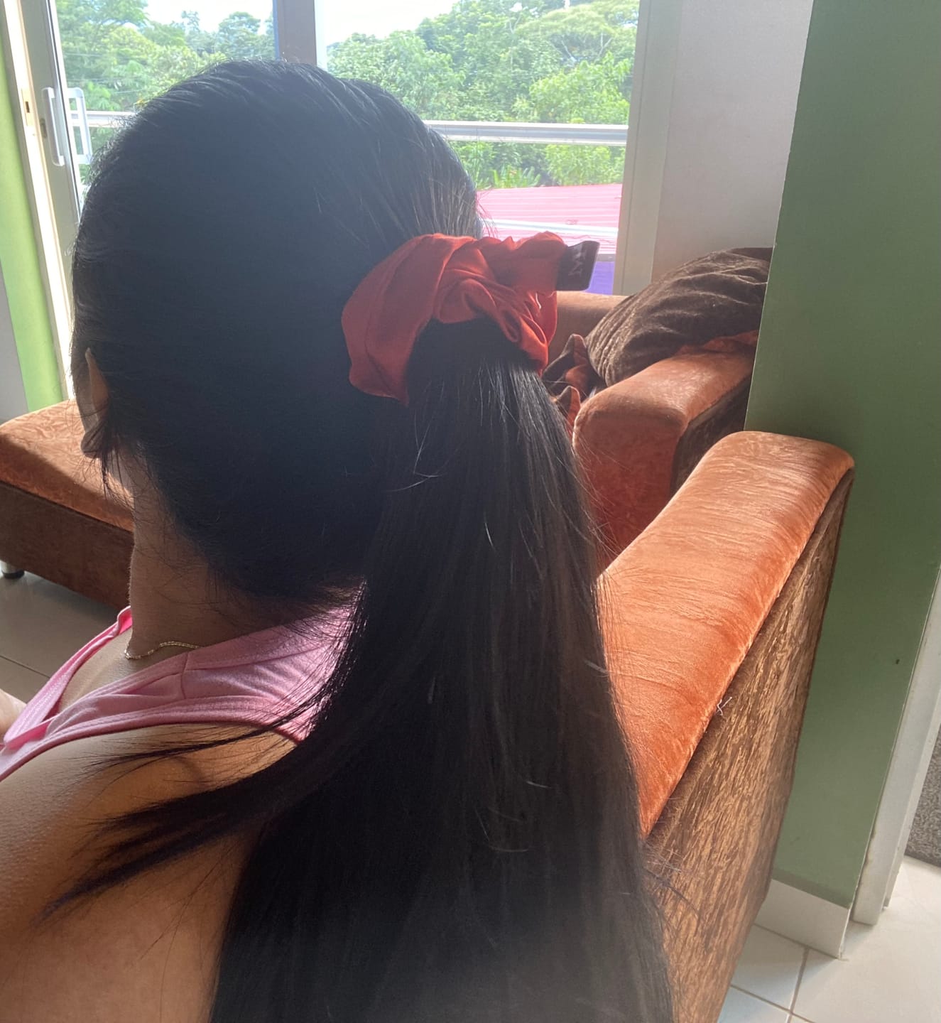 Customer photo review of Scrunchies petit - Satin