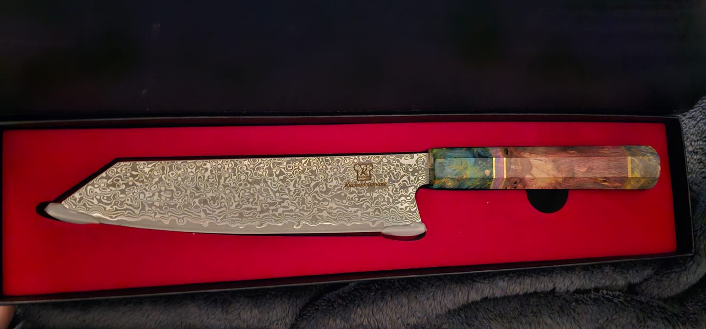 Customer photo review of Damast Gyuto Messer