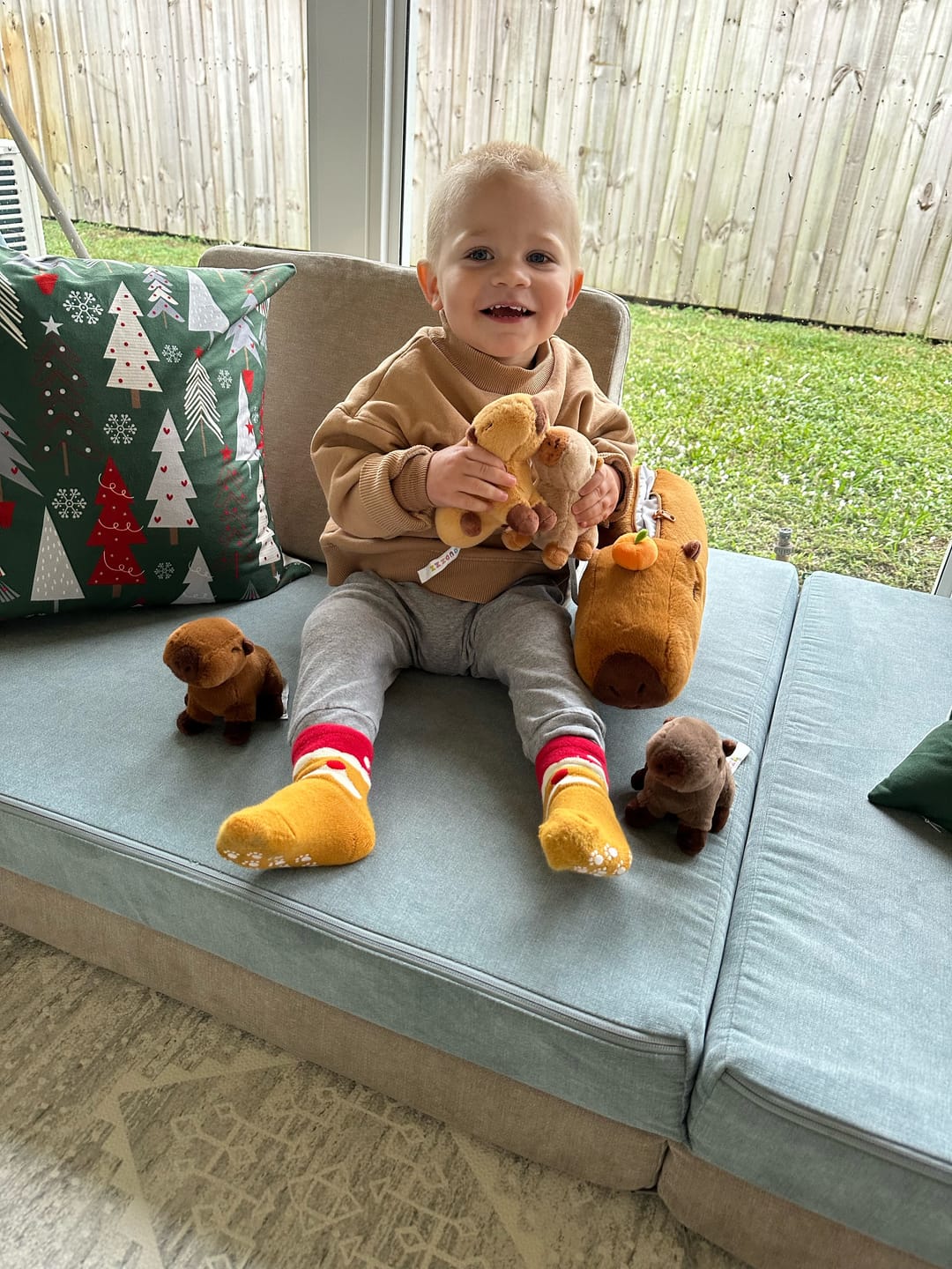 Customer photo review of Babys erstes Tierfamilien-Plüschspielzeugset