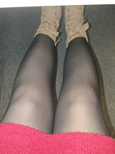 Customer photo review of InvisiTights | gefütterte Strumpfhose