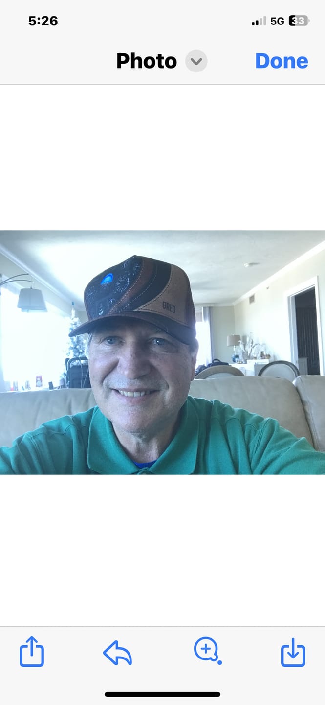 Customer photo review of Personalized Pilot Classic Cap, Personalized Gift for Pilot