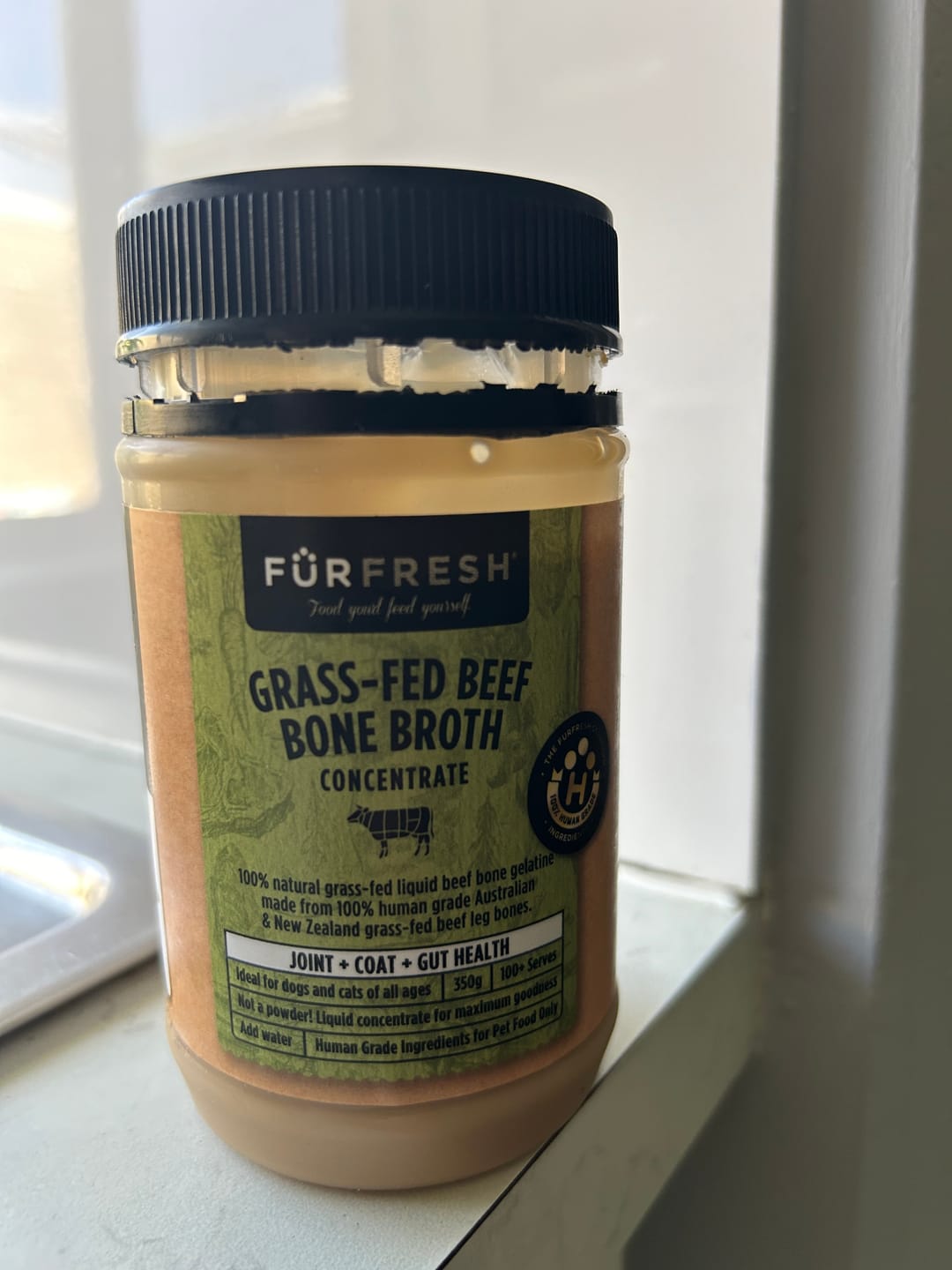 Customer photo review of Grass-Fed Beef Bone Broth Concentrate