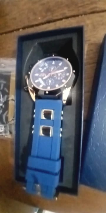 Customer photo review of Pegasus Quartz Chrono Silicone Sport Watch