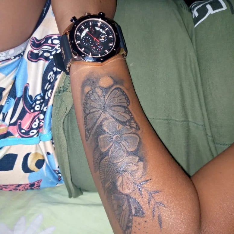 Customer photo review of Pegasus Quartz Chrono Silicone Sport Watch