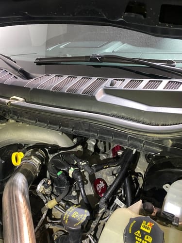 Customer photo review of 2011-2025 Powerstroke CCV Delete (067-INT-A018)