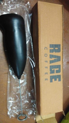 Customer photo review of Premium Matte Finish Frother