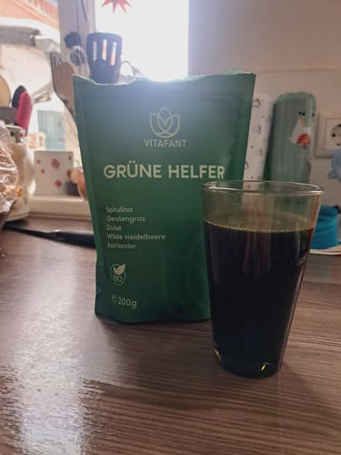 Customer photo review of Bio Grüne Helfer - Entgiftungspulver
