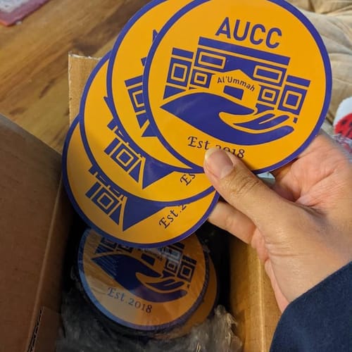 Customer photo review of Sticker Vinile Classico