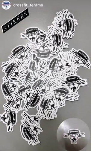 Customer photo review of Sticker Vinile Classico