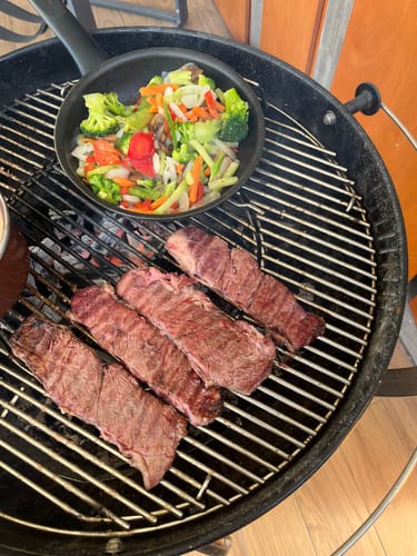 Customer photo review of Tablita de Lomo Steak Black Brangus