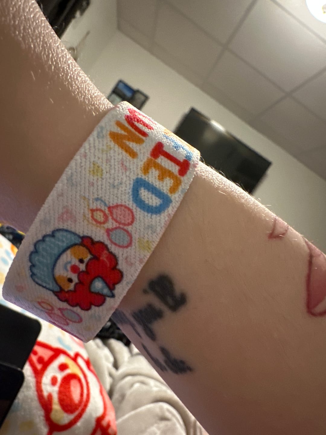 Customer photo review of Certified Clown Bracelet