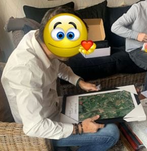 Customer photo review of Map Love