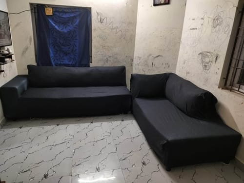 Customer photo review of Twilight Elastic Sofa Slipcovers - Divine Trendz