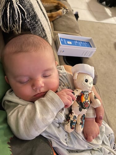 Customer photo review of Buddy the Monkey Mini