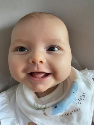 Customer photo review of Coconut Oil Baby Lotion