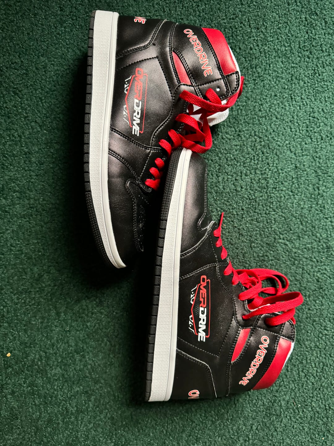 Customer photo review of Custom Company Promo Gifts, custom business gifts Personalized Sneakers, Custom Sneakers, Put name or business name on it, AJ1-C03200