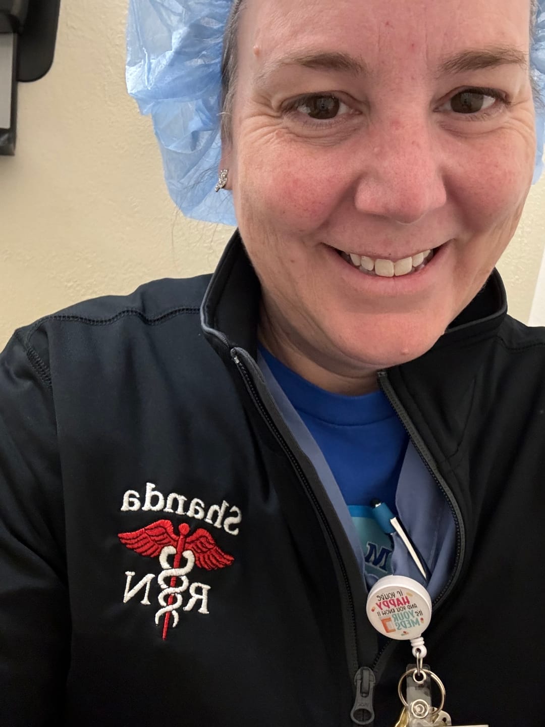 Customer photo review of LST853 Ladies Sport-Wick® Stretch Contrast Full-Zip Jacket