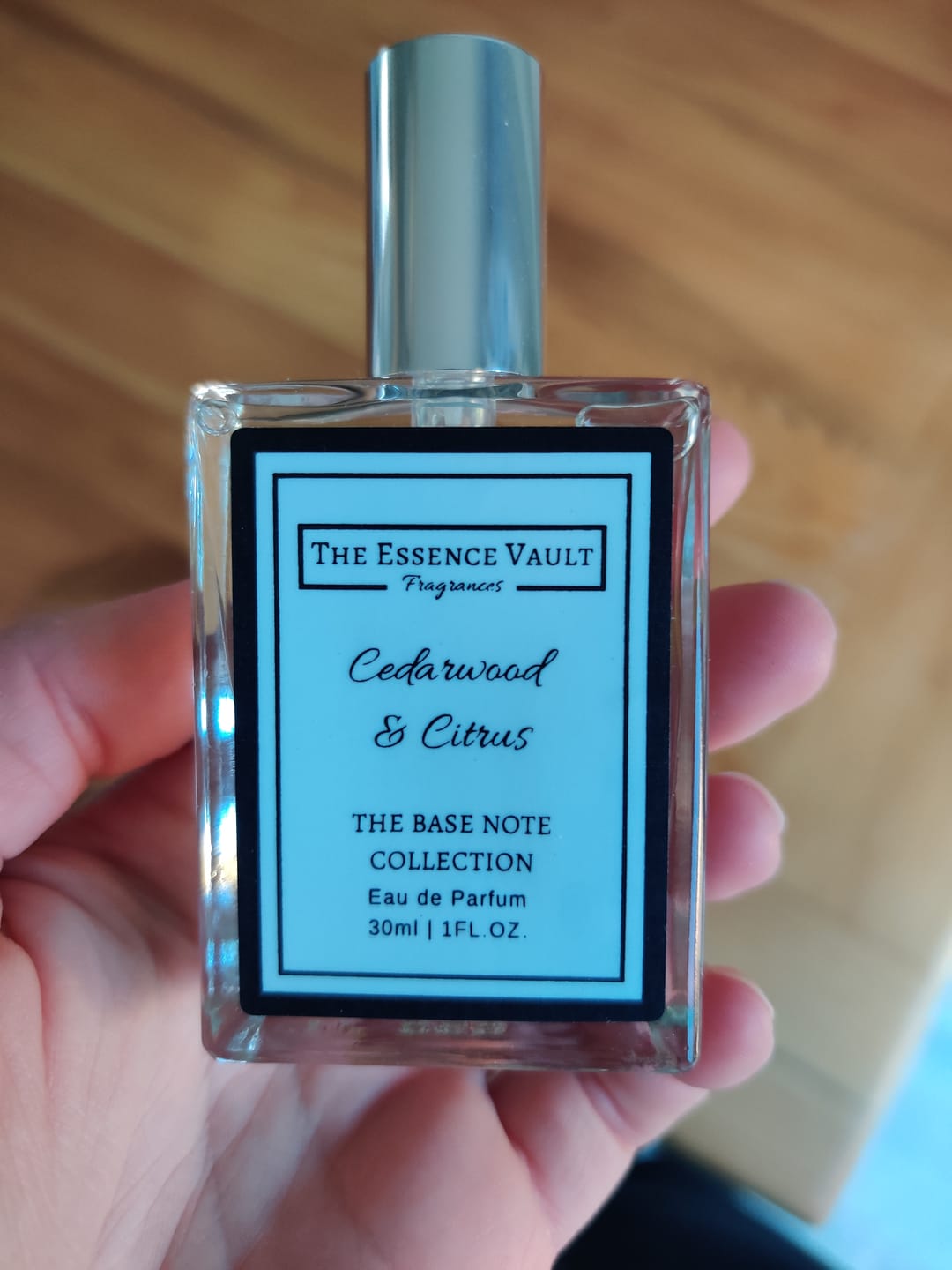 Customer photo review of Cedarwood & Citrus Eau De Parfum