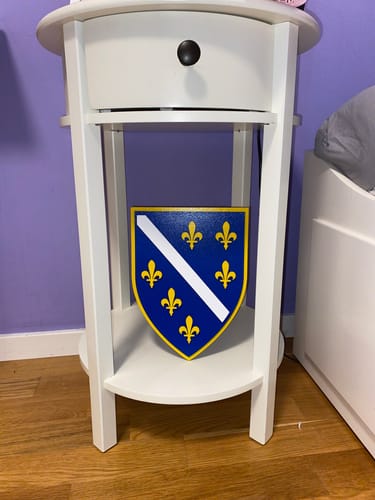 Customer photo review of Bosnia and Herzegovina Republic Shield