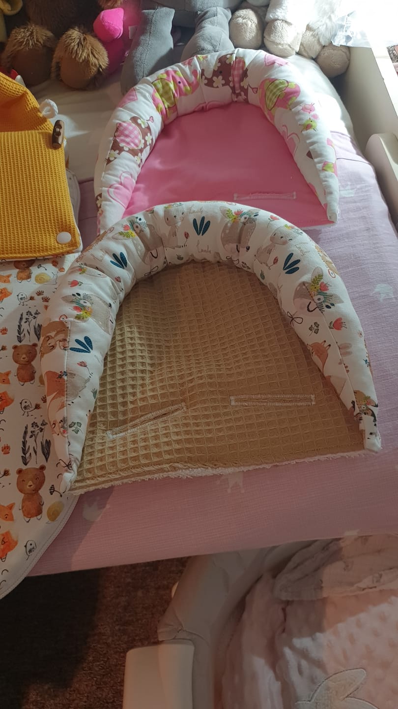 Customer photo review of Maxi Cosi Babyschalenbezug, Ersatzbezug oder Spannbezug Waldtiere beige von Atelier MiaMia