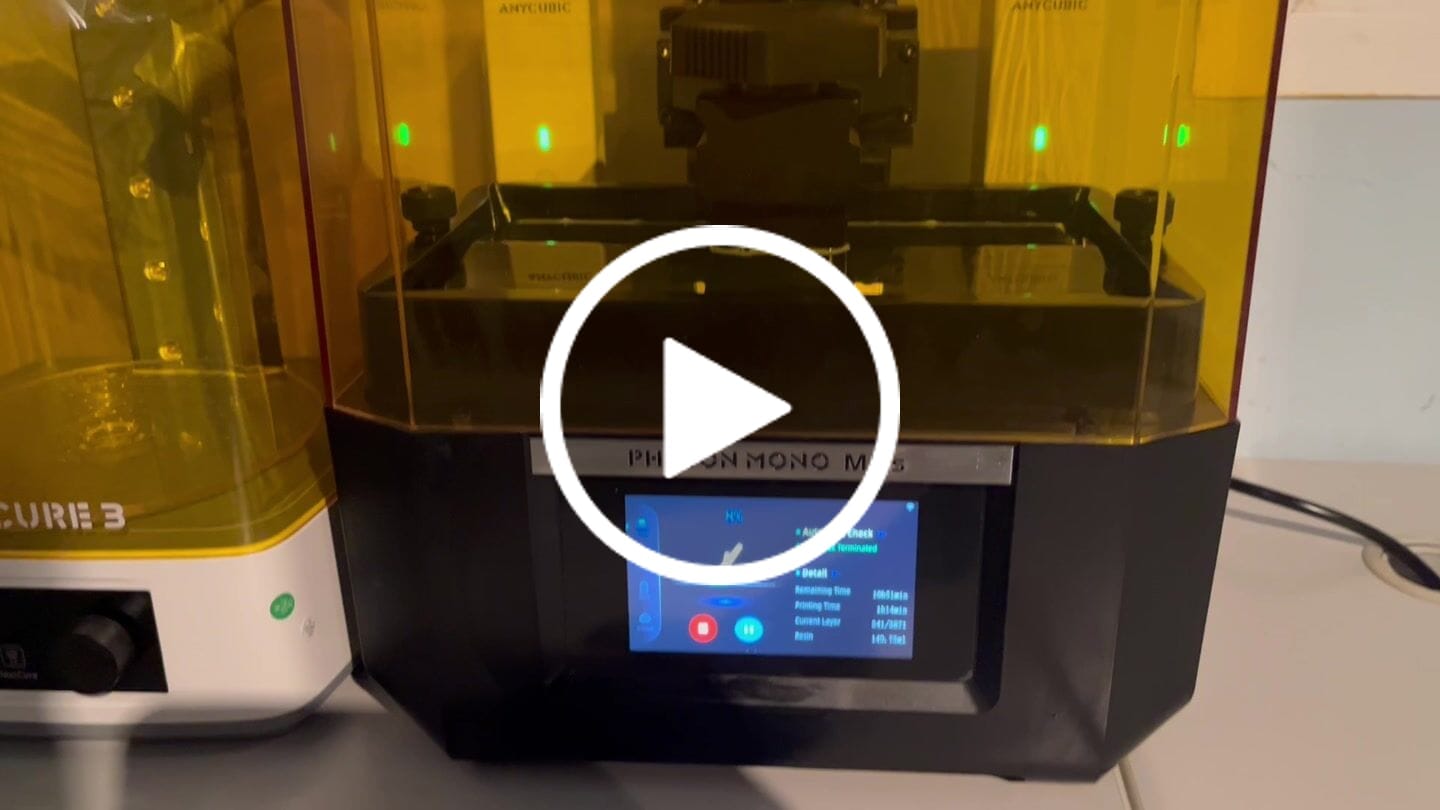 Customer video review of Resina ABS Pro 2