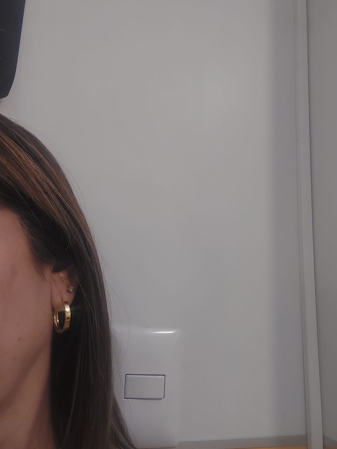 Customer photo review of ARGOLLAS LISAS 25MM BAÑADAS EN ORO