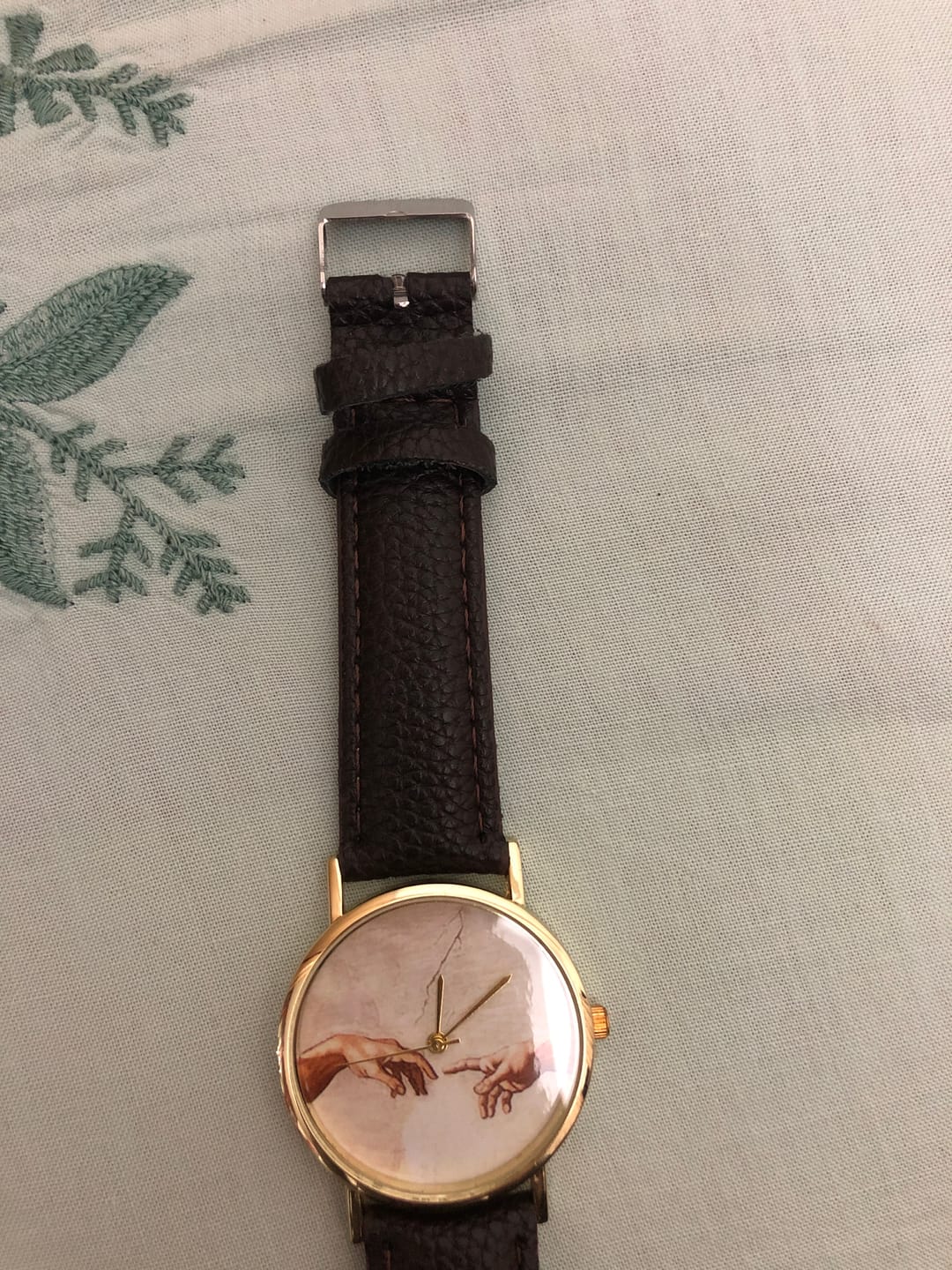 Customer photo review of Michelangelo The creation of Adam Watch