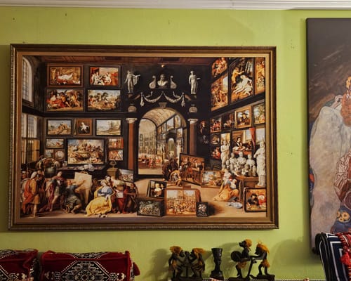 Customer photo review of Apelles Painting Campaspe 1630, Duvar Örtüsü
