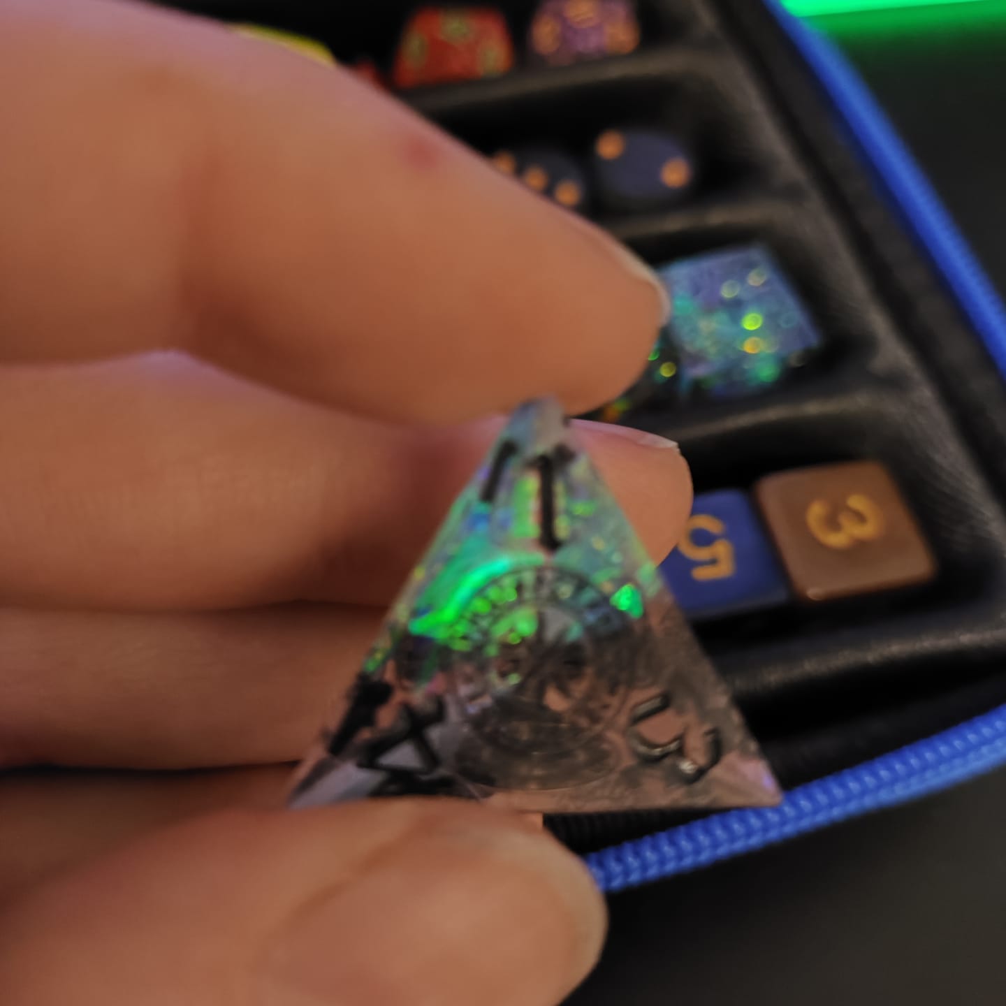 Customer photo review of Spacebreaker ornament psychodelic