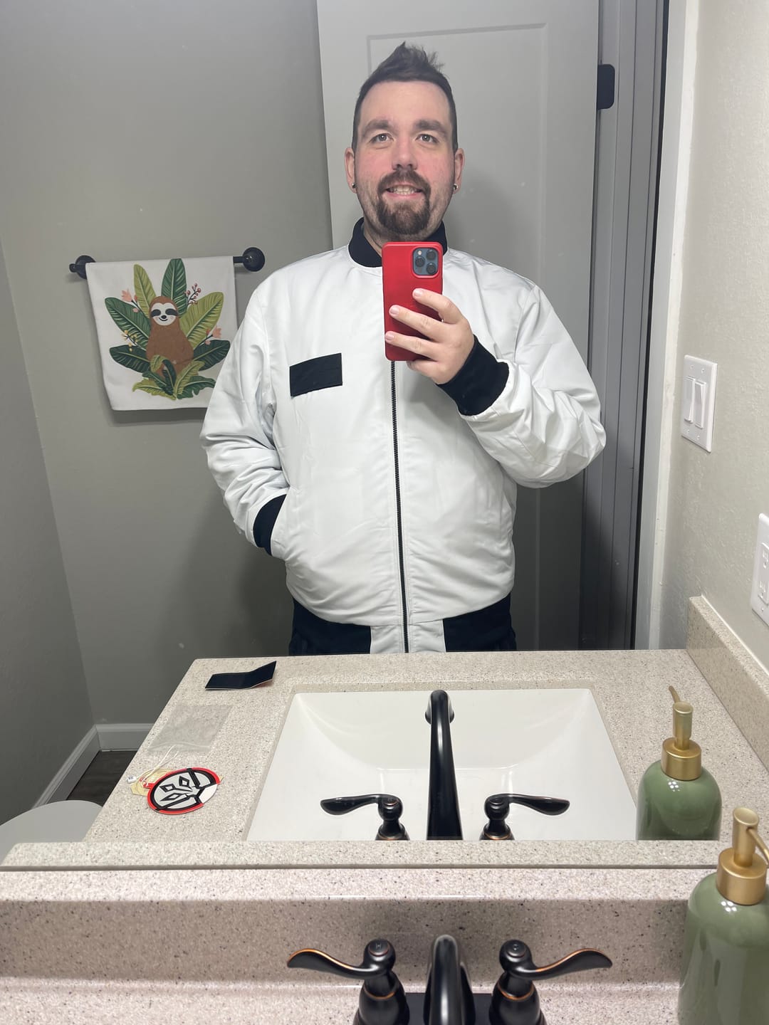 Customer photo review of Star Wars "Thrawn" – Reversible Bomber Jacket