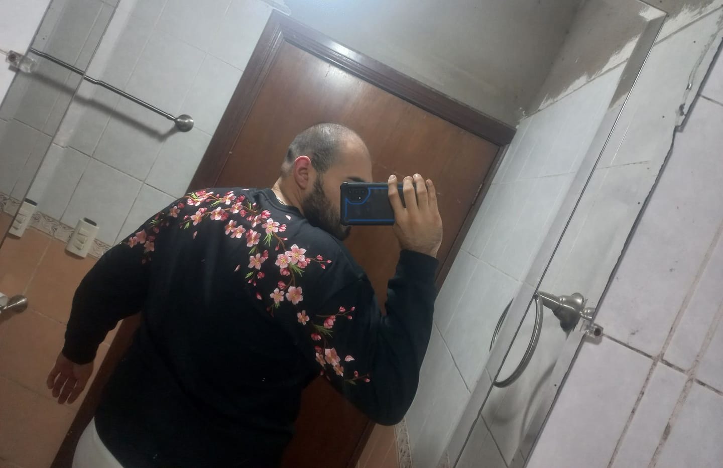 Customer photo review of Sakura Embroidered Sweatshirt
