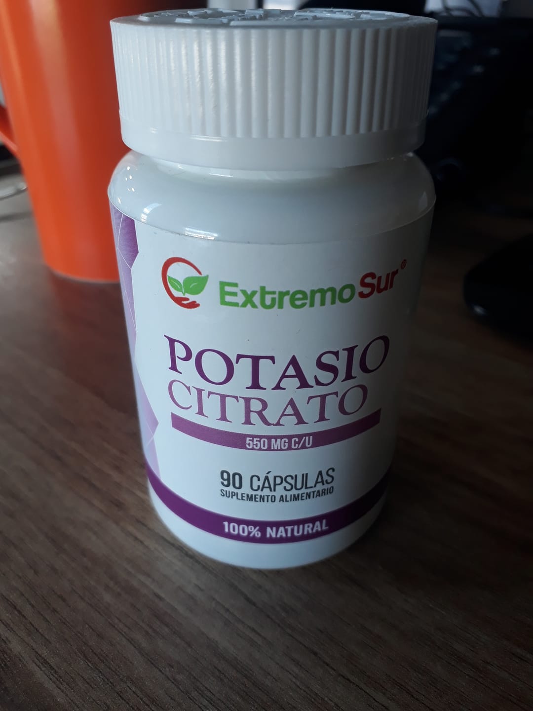Customer photo review of Pack de 2 Magnesio Citrato + 2 Potasio Citrato