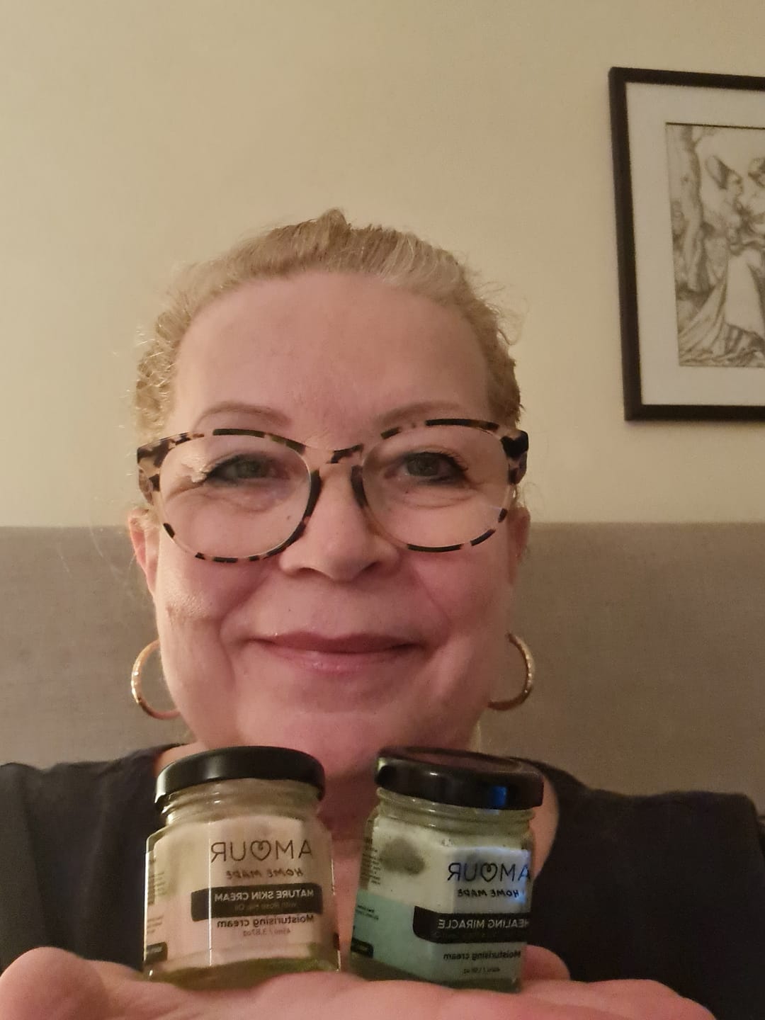 Customer photo review of Mature Skin Cream