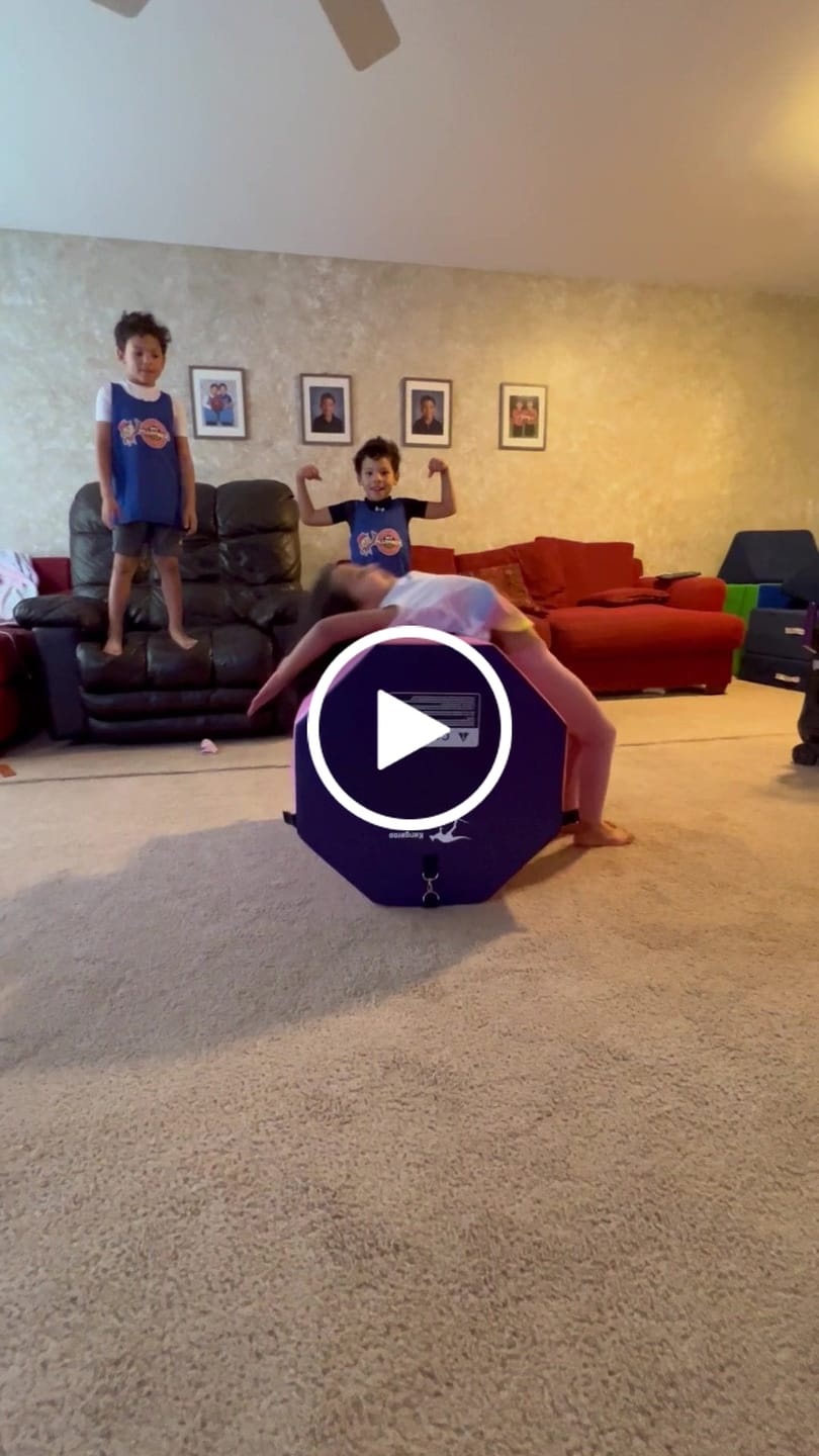 Customer video review of Gymnastics Octagon Tumbling Trainer Mat (S/M)